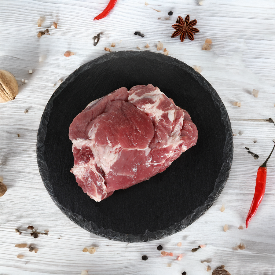 Шея свиная бескостная, вакуумная упаковка, весовая, превью