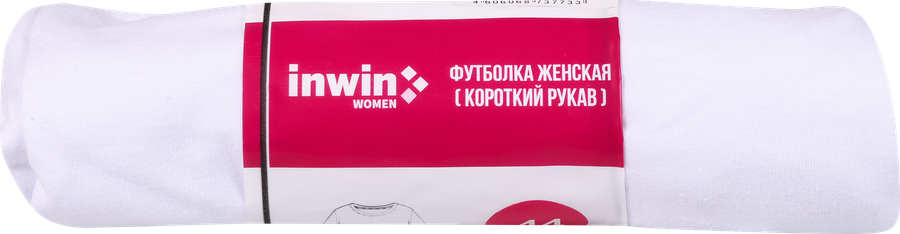 Футболка женская INWIN белая, Арт. BF-1, ISK-1, превью