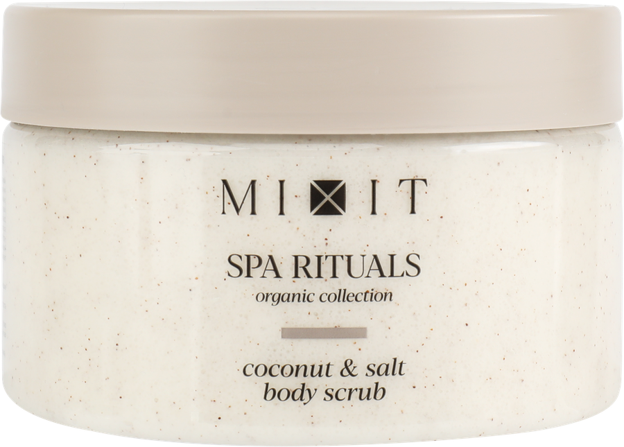 Скраб-бальзам для тела MIXIT Spa Rituals соляной с кокосовой стружкой, 300г, превью