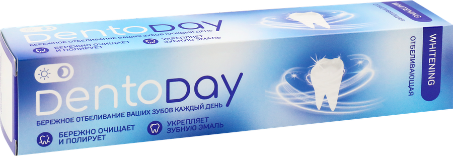 Зубная паста DENTODAY Отбеливающая, 75мл, предпросмотр