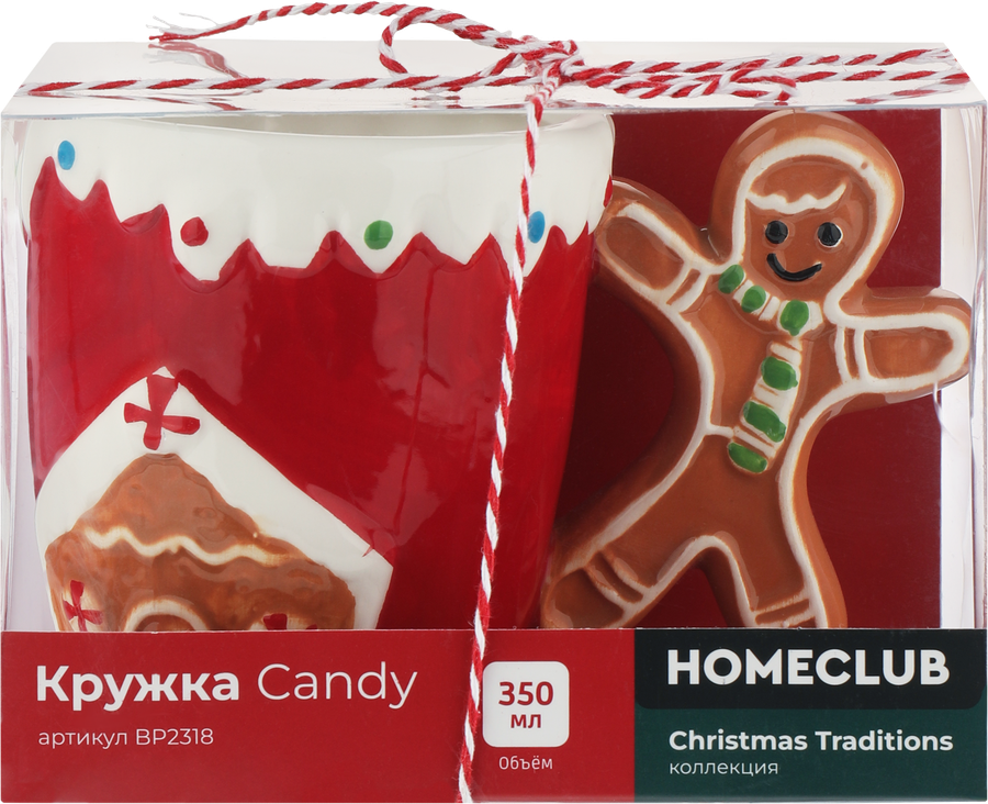 Кружка HOMECLUB Candy, керамика, 350мл, Арт. BP2318, превью