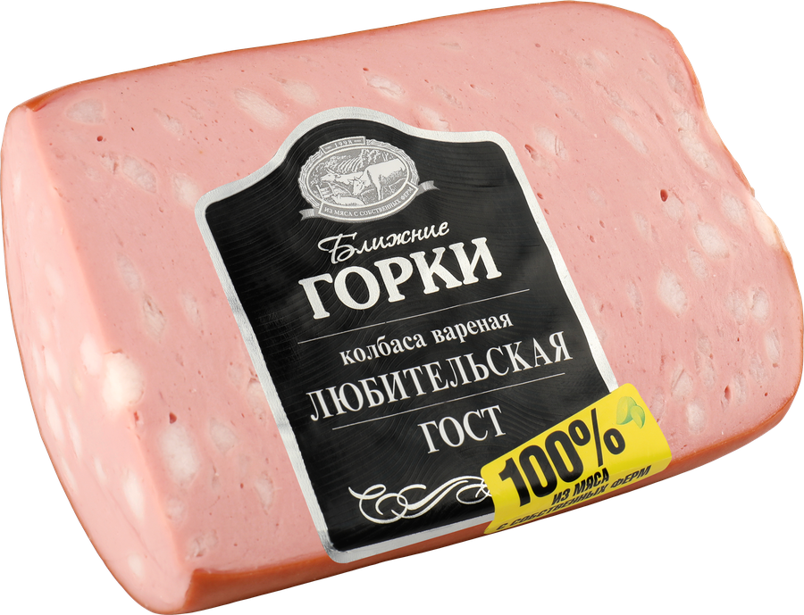 Колбаса вареная БЛИЖНИЕ ГОРКИ Любительская ГОСТ, 330г, предпросмотр
