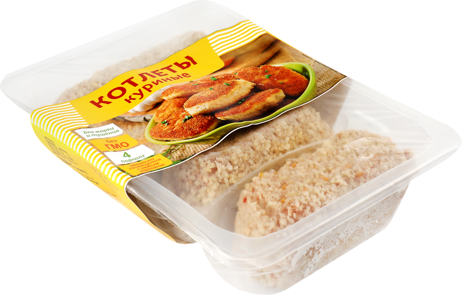 Котлеты куриные ТРОЕКУРОВО, 500г, предпросмотр