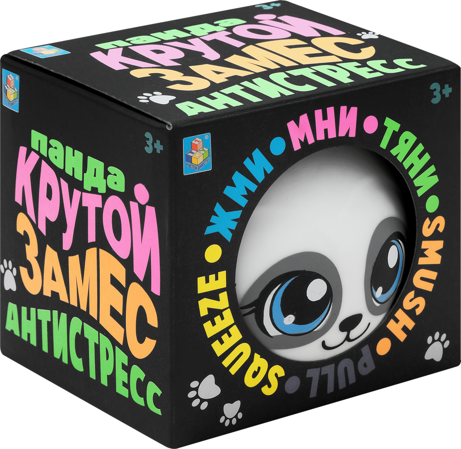 Игрушка 1TOY Крутой замес Панда 8,5х8см, Арт. Т23816, предпросмотр