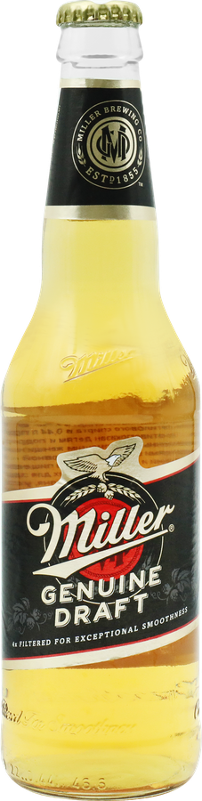 Напиток пивной MILLER Genuine Draft пастеризованный 4,7%, 0.44л, превью