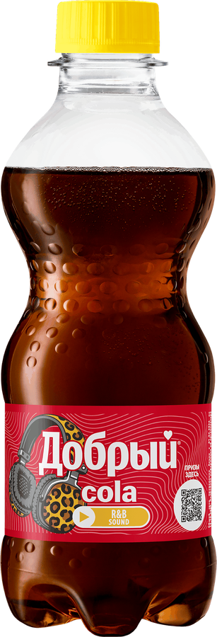 Напиток ДОБРЫЙ Cola сильногазированный, 0.3л, предпросмотр