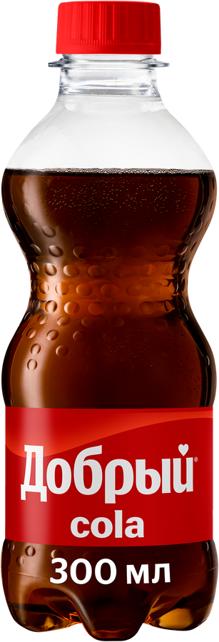 Напиток ДОБРЫЙ Cola сильногазированный, 0.3л, превью