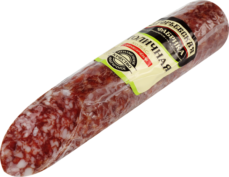 Колбаса сырокопченая КФ ЕГОРЬЕВСКАЯ Столичная, категория А, 220г, предпросмотр