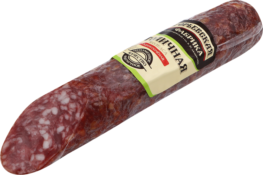 Колбаса сырокопченая КФ ЕГОРЬЕВСКАЯ Столичная, категория А, 220г, предпросмотр