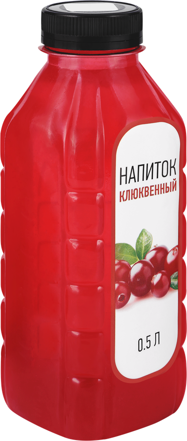 Напиток Клюквенный негазированный, 0.5л, предпросмотр