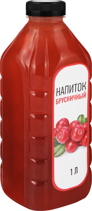 Напиток Брусничный негазированный, 1л, превью