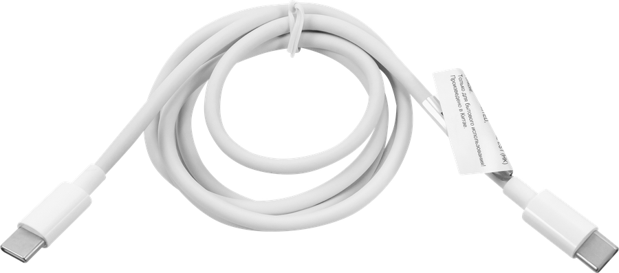 Кабель LENTEL Type-C-Type-C, 1м, 5А, 100Вт, быстрая зарядка, Арт. TS-CA02, предпросмотр