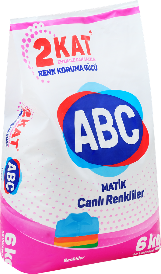 Стиральный порошок для цветного белья ABC, 6кг, предпросмотр