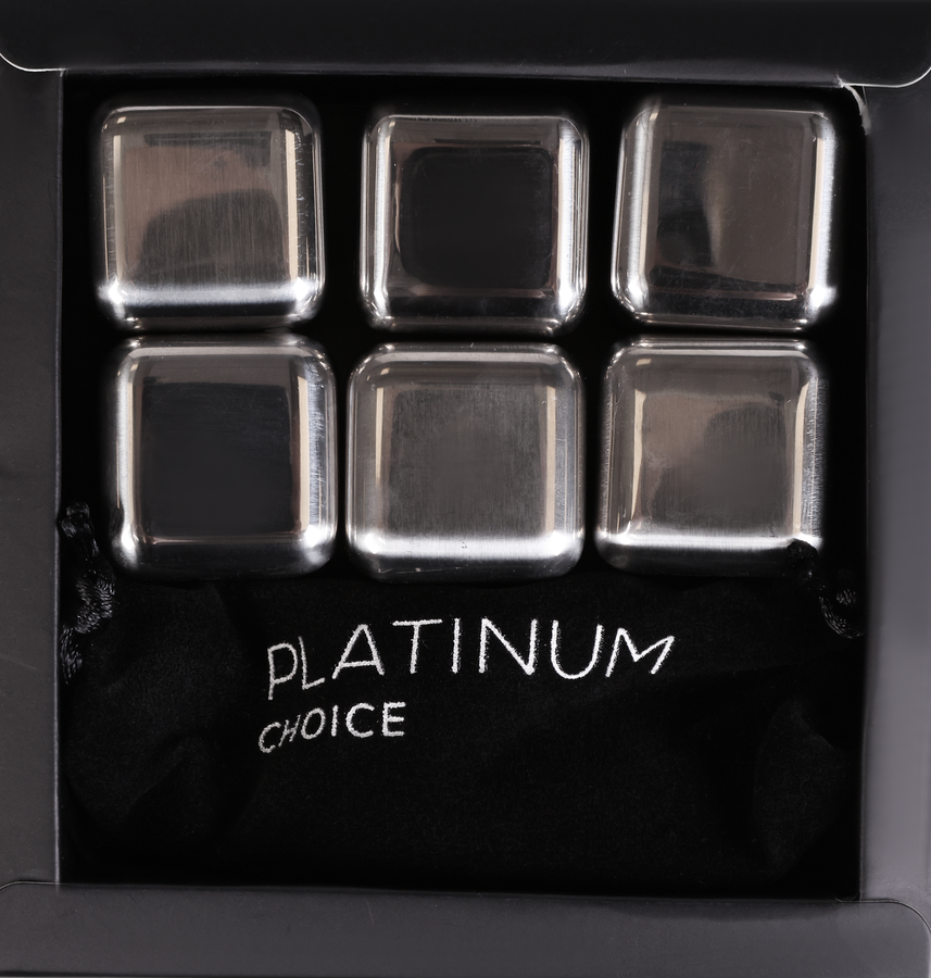 Набор кубиков для охлаждения напитков PLATINUM CHOICE нержавеющая сталь, Арт. BO-R3, 6шт, превью