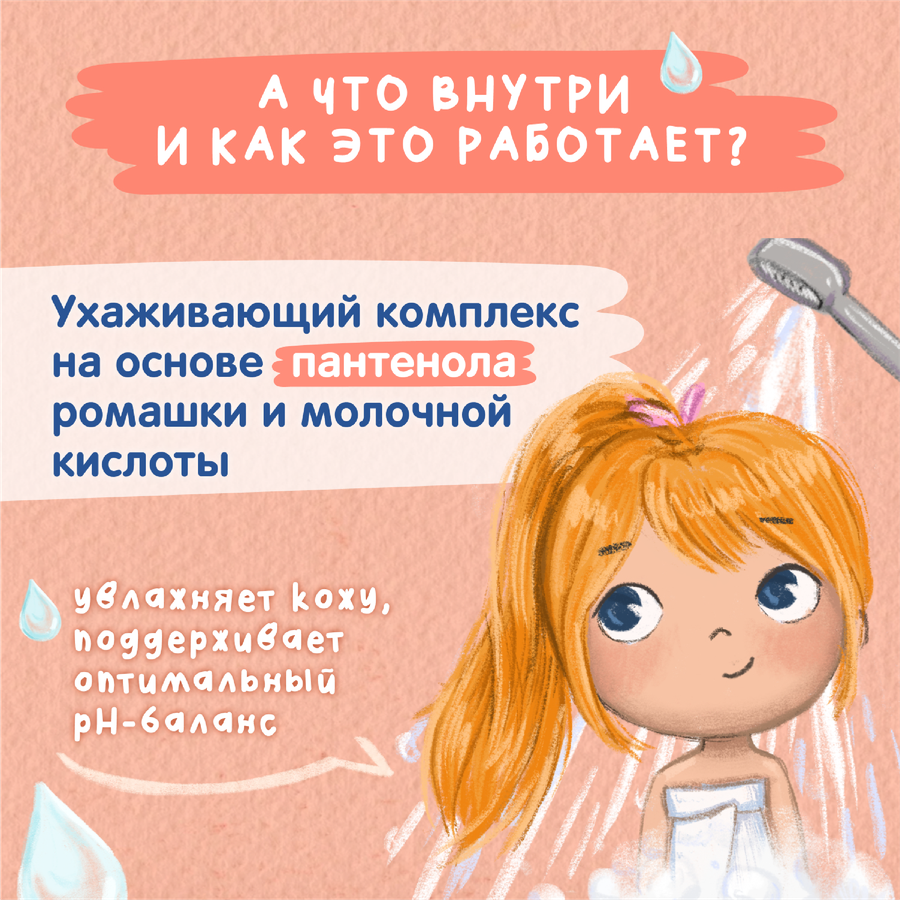 Гель для интимной гигиены девочек МОЕ СОЛНЫШКО 3+, 200мл, предпросмотр