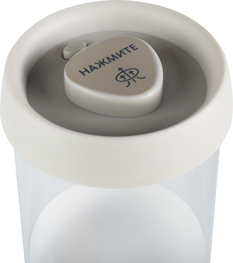 Банка для хранения продуктов HOMECLUB Vacuum, 1.2л, стекло, АБС-пластик, Арт. lijsc-0, предпросмотр