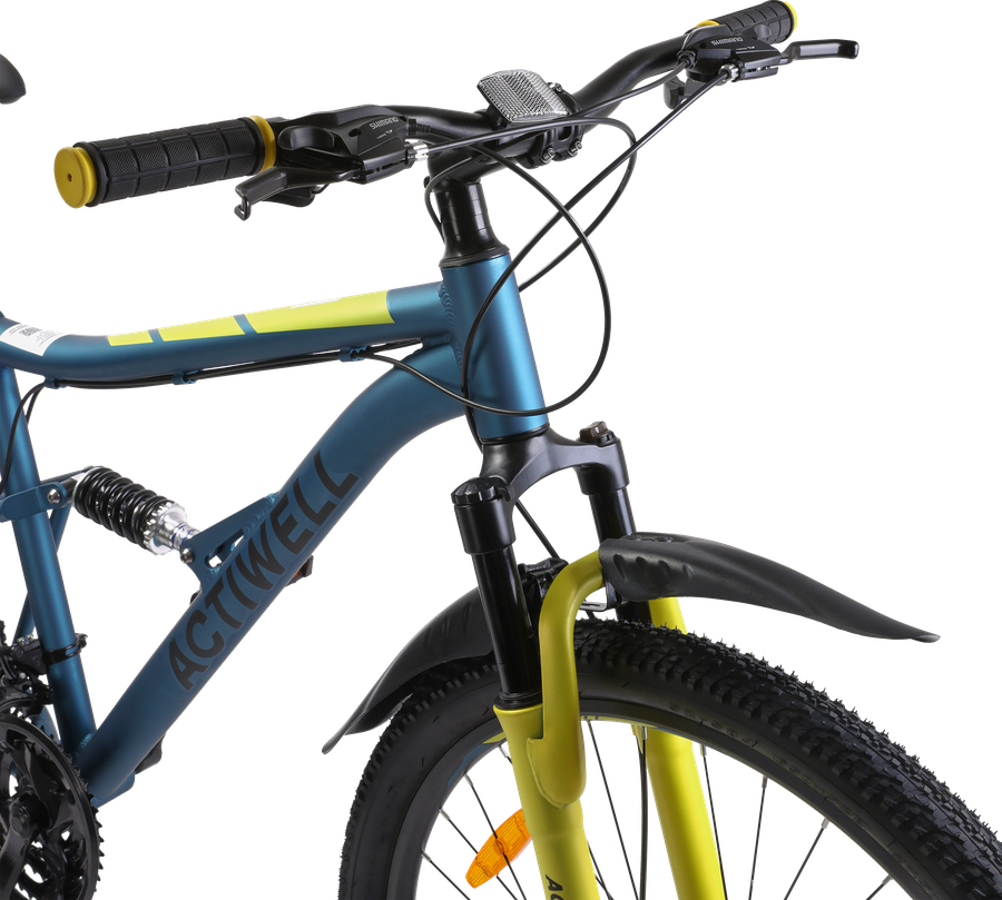 Велосипед горный ACTIWELL Hurricane, колеса 27,5" алюминиевая рама 21 скорость, в ассортименте, Арт. HUR26AL-U, превью