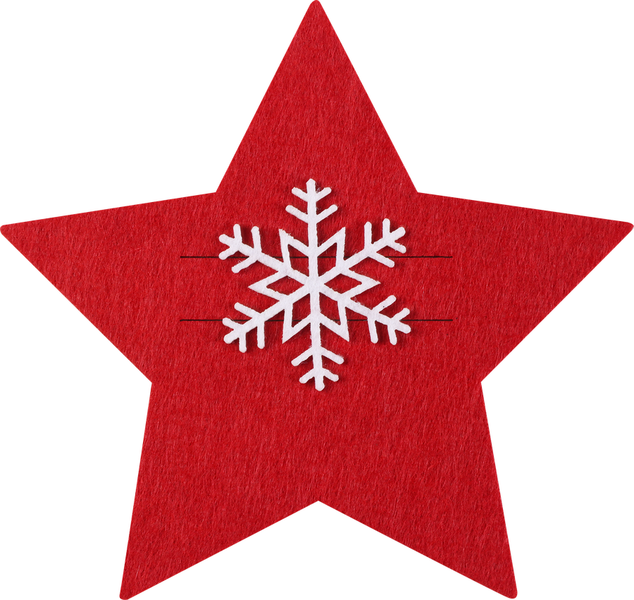 Набор декоративных салфеток HOMECLUB Winter classics, фетр, Арт. K-N1, 2шт, превью