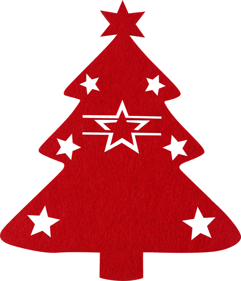 Набор декоративных салфеток HOMECLUB Winter classics, фетр, Арт. K-N1, 2шт, превью