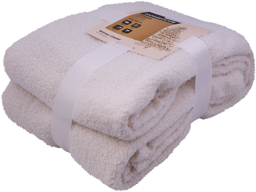 Плед HOMECLUB Teddy 200x220см, Арт. ZD-P1, предпросмотр