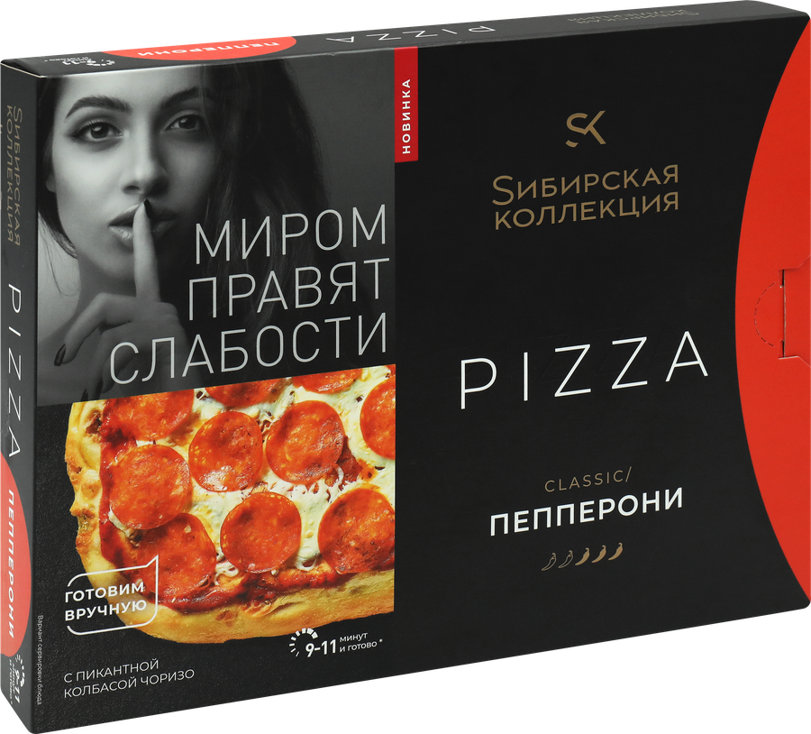 Пицца SИБИРСКАЯ КОЛЛЕКЦИЯ Пепперони, 365г, превью