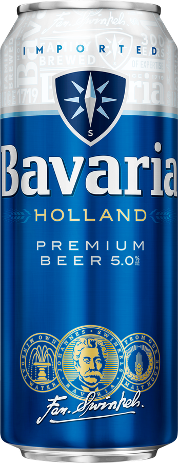 Пиво светлое BAVARIA Premium фильтрованное пастеризованное 5,0%, 0.5л, превью