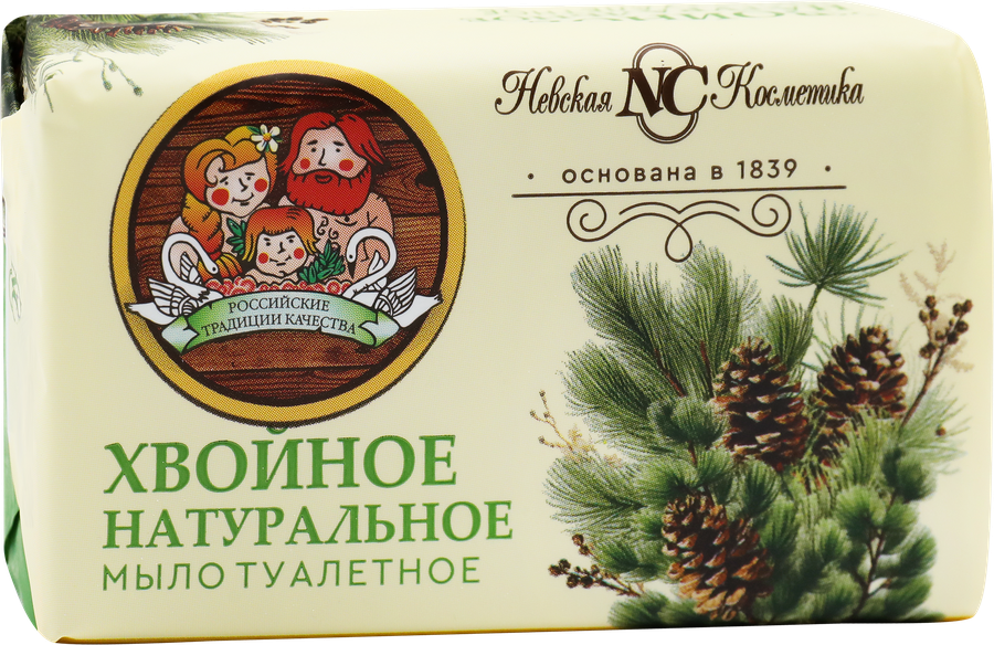 Мыло туалетное НЕВСКАЯ КОСМЕТИКА Хвойное, 180г, предпросмотр
