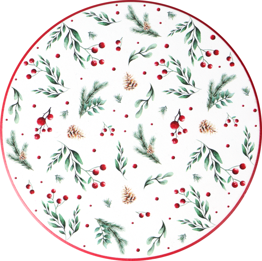 Подставка для кружки HOMECLUB Christmas Traditions 10,3х10,3х0,7см, керамика, Арт. CG65052, превью