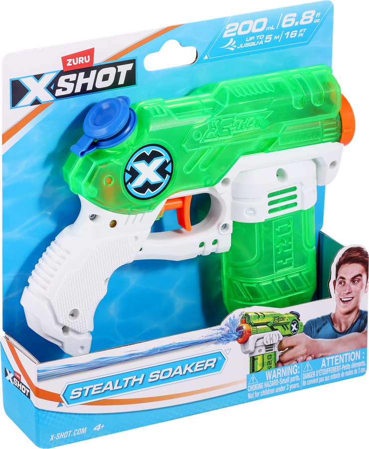 Игрушка ZURU X-Shot Water Стелс Сокер, Арт. 1226, превью
