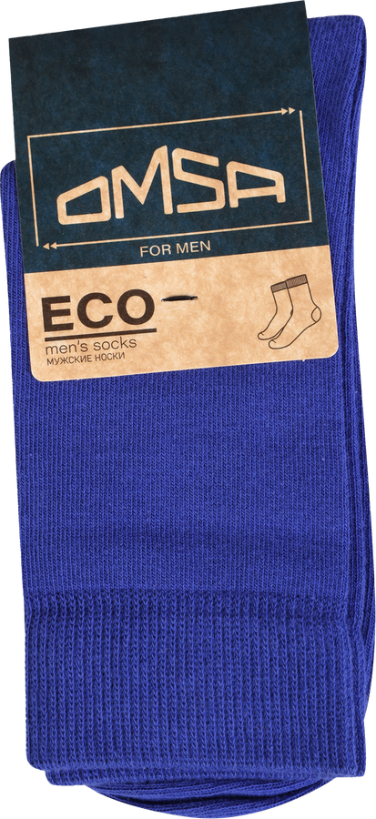 Носки мужские OMSA For men, ultramarino, размеры в ассортименте, Арт. OMSA ECO 401 Colors, предпросмотр