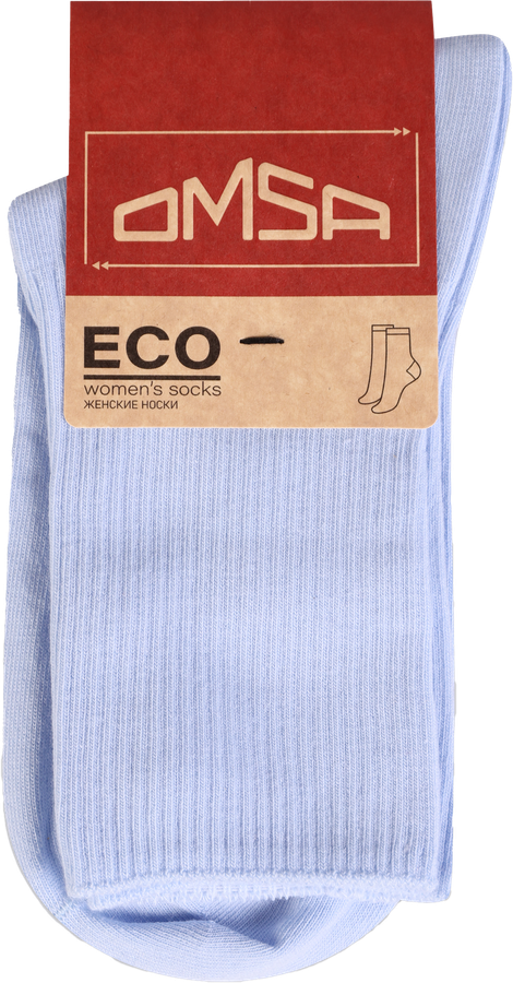 Носки женские OMSA blu chiaro, menta, микс, Арт. OMSA ECO 254, превью