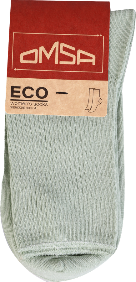 Носки женские OMSA blu chiaro, menta, микс, Арт. OMSA ECO 254, предпросмотр