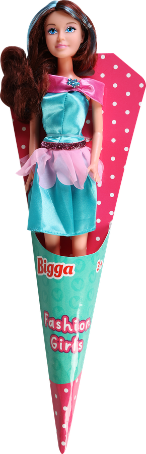 Кукла BIGGA в рожке, 29см, Арт. 66872/6873, предпросмотр