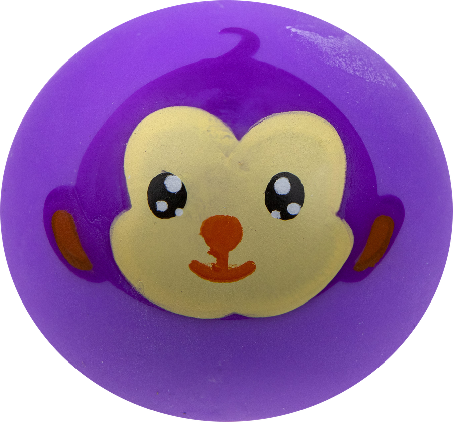 Игрушка 1TOY Крутой замес Шар рожицы (утка, обезьяна, свинка, коровка), Арт. Т20332, превью