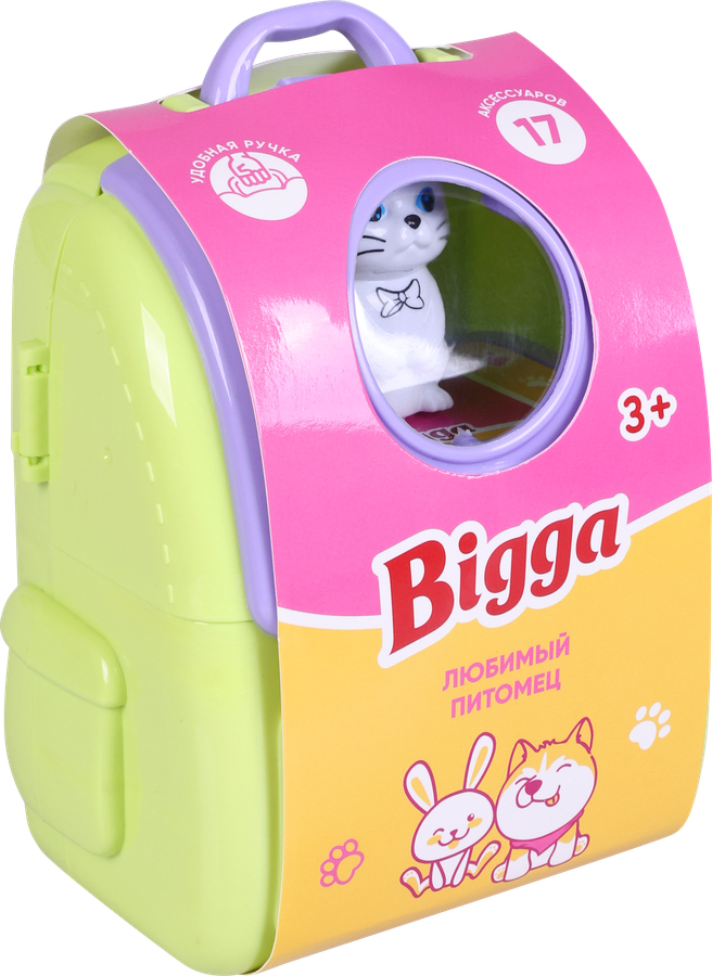 Набор игровой BIGGA Питомец в переноске, Арт. B1573617, превью