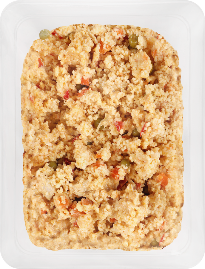 Грудка куриная НАТУРБУФЕТ в сливочно-морковном соусе с кус-кусом, 250г, предпросмотр