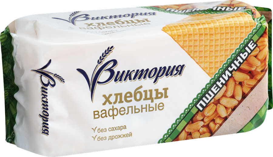 Хлебцы вафельные пшеничные ВКУСНАЯ ФАНТАЗИЯ Виктория, 60г, превью