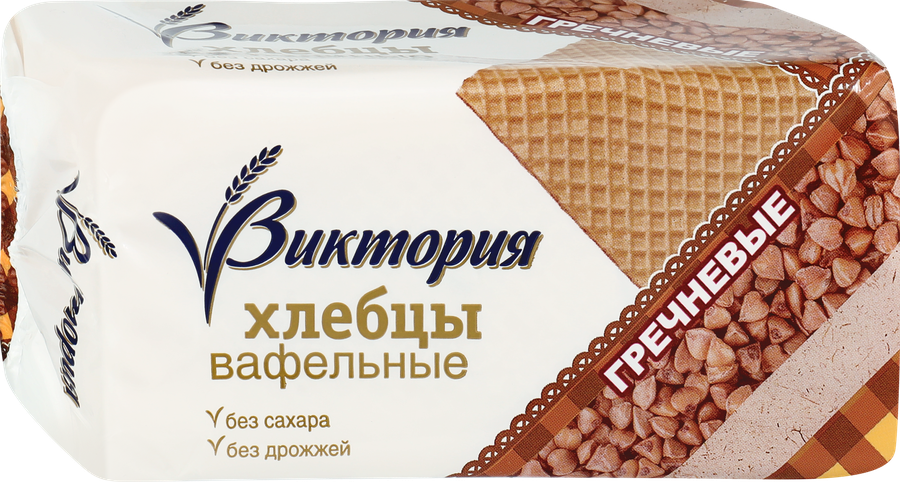 Хлебцы вафельные гречневые ВКУСНАЯ ФАНТАЗИЯ Виктория, 60г, предпросмотр