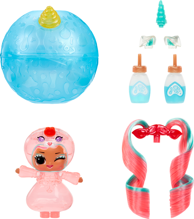 Кукла L.O.L. Surpise! Hair Beads/Care Bears, в шаре, с аксессуарами, превью