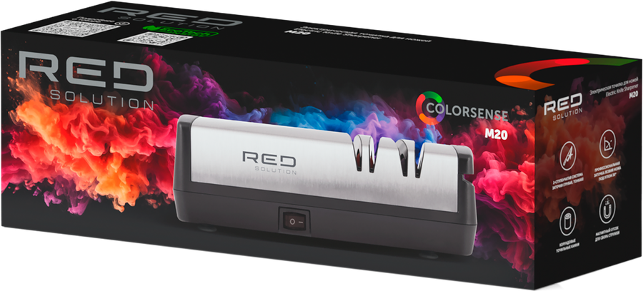 Точилка для ножей RED SOLUTION COLORSENSE M20, 12–25Вт, предпросмотр