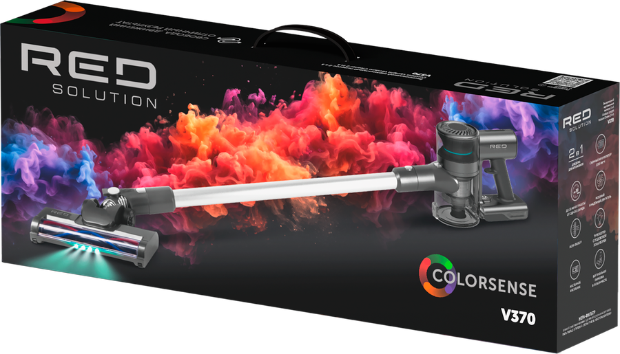 Пылесос вертикальный RED SOLUTION COLORSENSE V370, 160Вт, превью