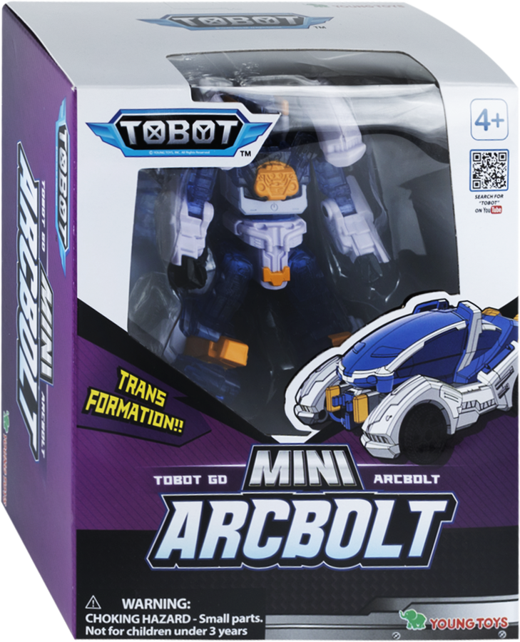 Игрушка TOBOT Трансформер мини Тобот, Кватран, Дельтатрон, в ассортименте, предпросмотр