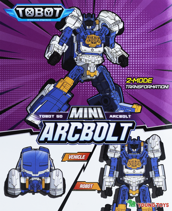 Игрушка TOBOT Трансформер мини Тобот, Кватран, Дельтатрон, в ассортименте, предпросмотр