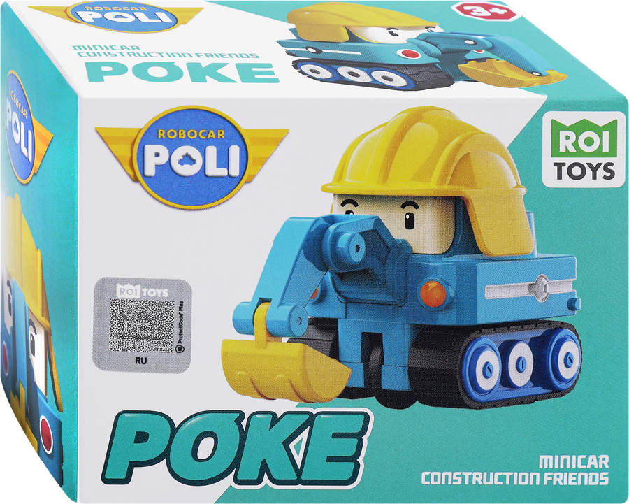 Игрушка ROBOKAR POLI Машинка мини, в ассортименте, предпросмотр