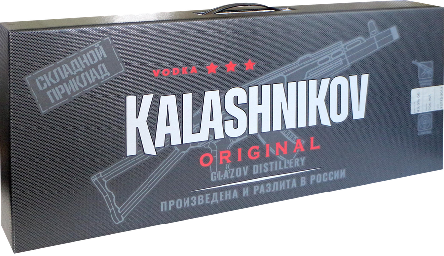 Водка КАЛАШНИКОВ Оригинальная 40%, п/у, 0.7л, предпросмотр