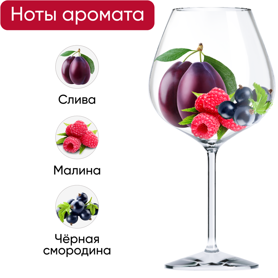 Вино ENCHANTED Red Wine красное сухое, 0.75л, превью