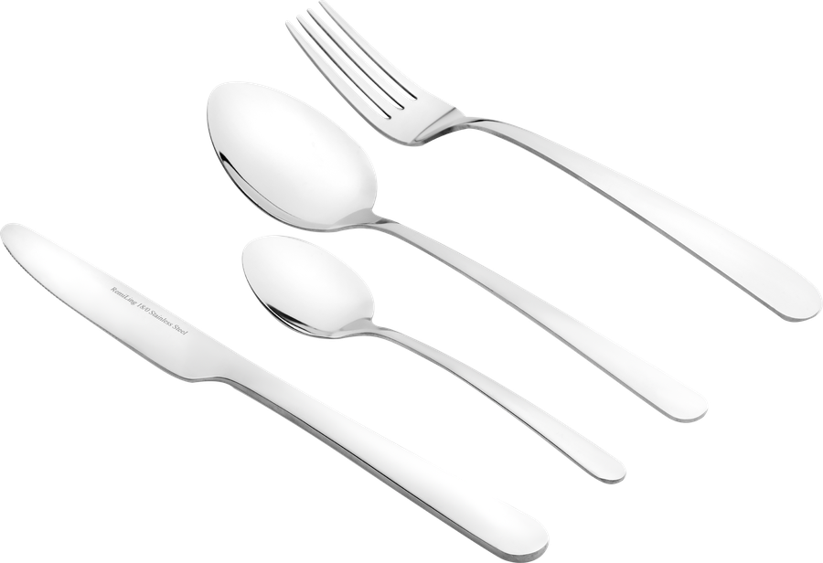 Ложка столовая HOMECLUB Piemont, нержавеющая сталь, 3шт, превью