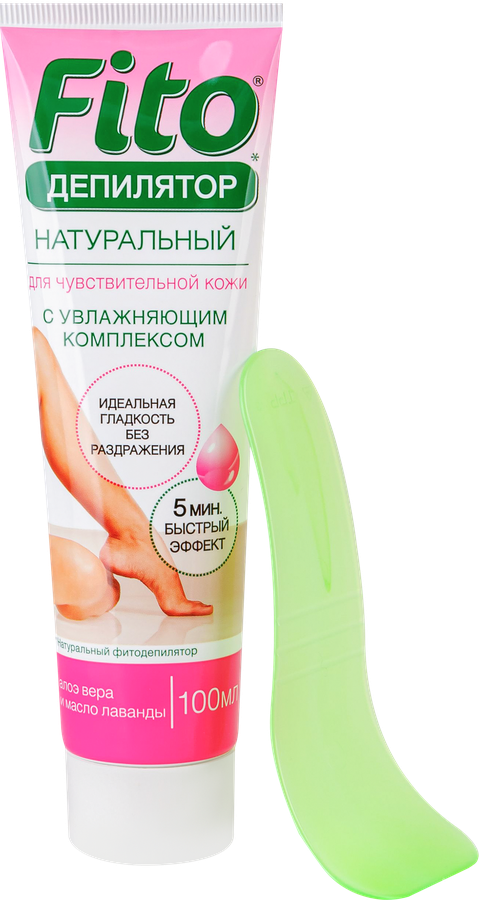 Фитодепилятор FITO КОСМЕТИК Натуральный с чередой, ромашкой, календулой и маслом оливы, 100мл, превью