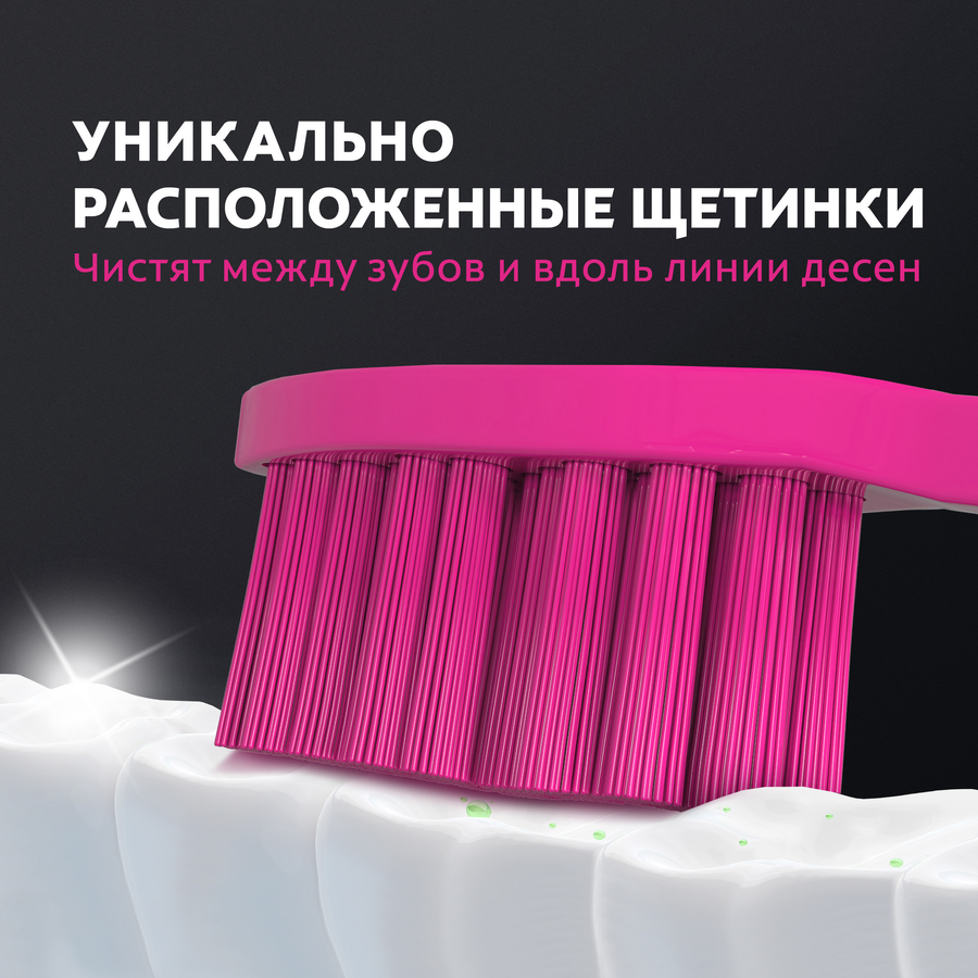 Зубная щетка COLGATE Special Edition Сенсация свежести, средней жесткости, 4шт, предпросмотр