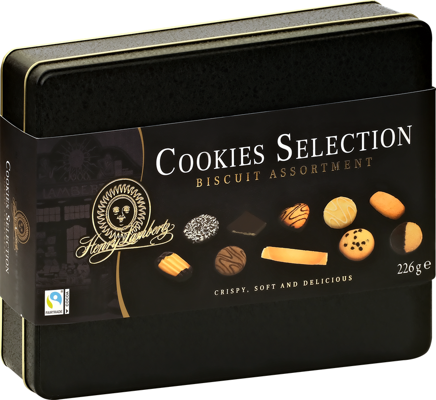 Печенье сдобное LAMBERTZ Henry сookies selection, 226г, превью